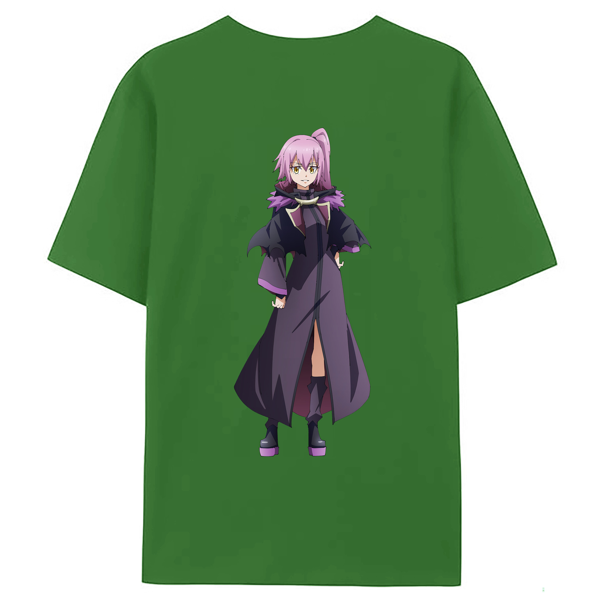 （画像用） 転スラ Regarding Reincarnated to Slime レディース半袖Tシャツ(バックプリント)
